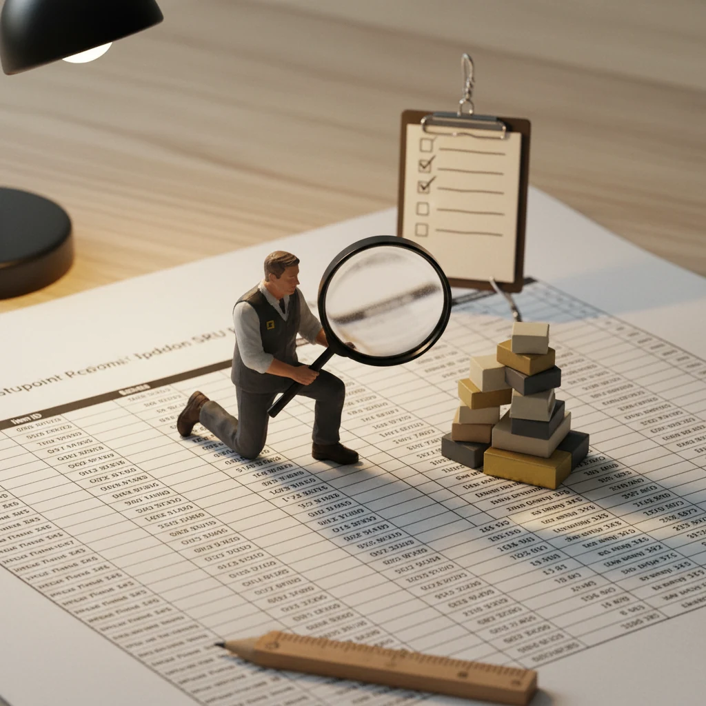 Miniature per-product audit — the kind of analytical work the calculators support before a discovery call.
